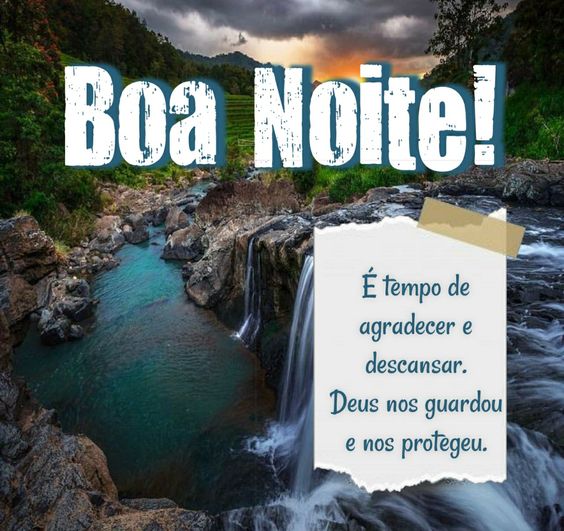 boa noite agradecer
