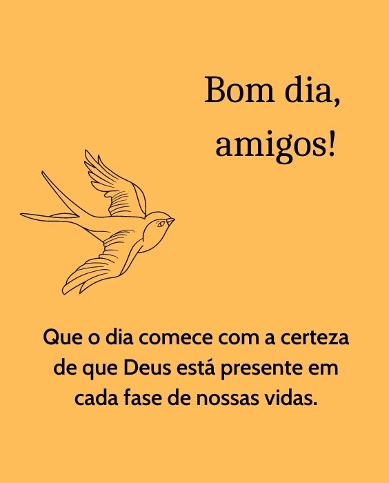 bom dia amigos