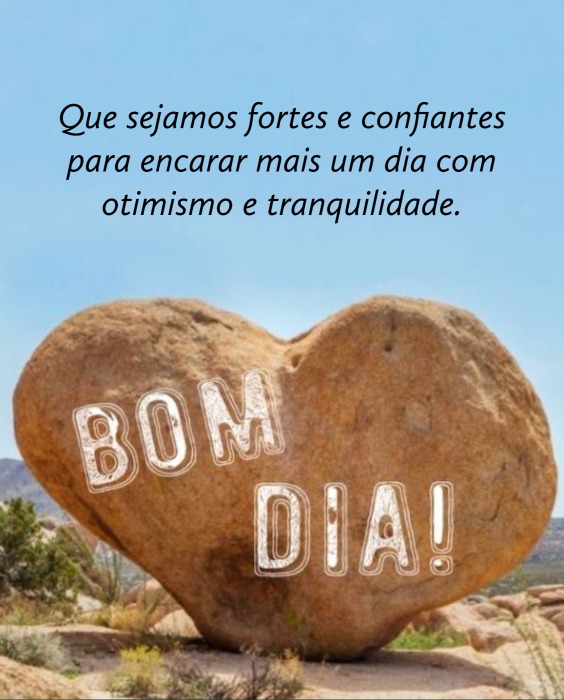dia com otimismo
