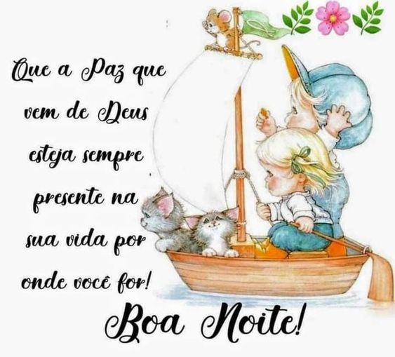 paz de Deus boa noite
