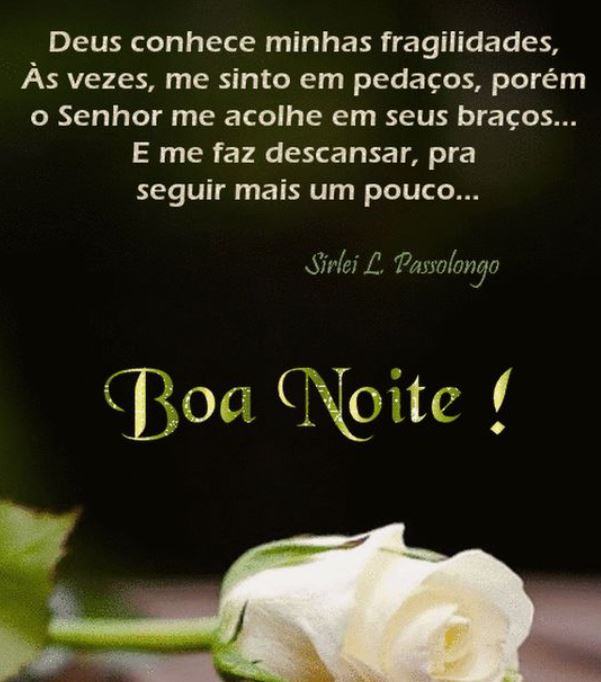 Deus conhece boa noite