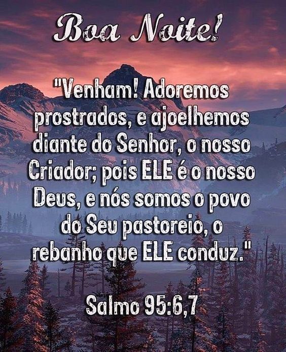 boa noite biblico
