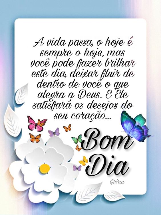 A vida passa, o hoje é...