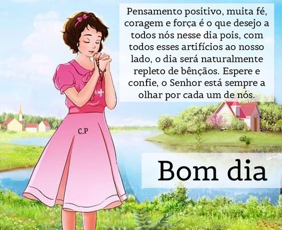 pensamento positivo bom dia