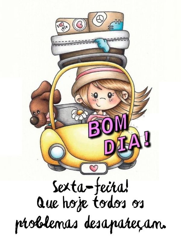 Figurinhas de bom dia sexta-feira