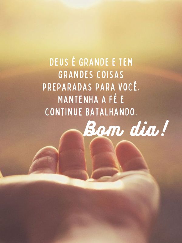 Imagens de bom dia motivacional