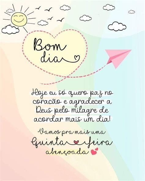 Bom dia quinta-feira com gratidão