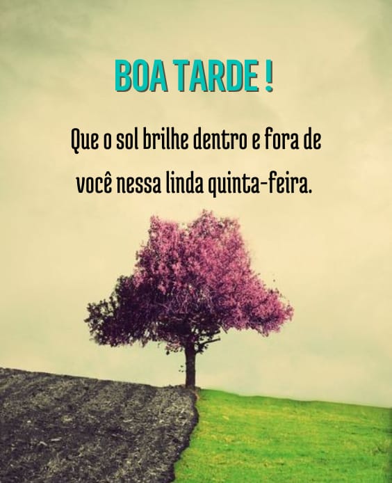Imagens de Boa tarde quinta-feira