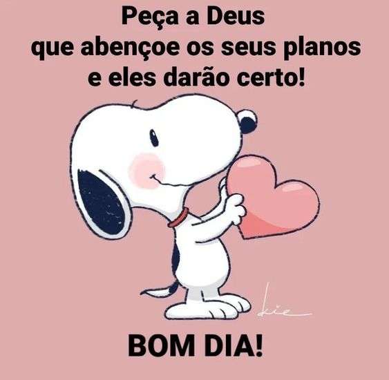 Imagens de bom dia Snoopy