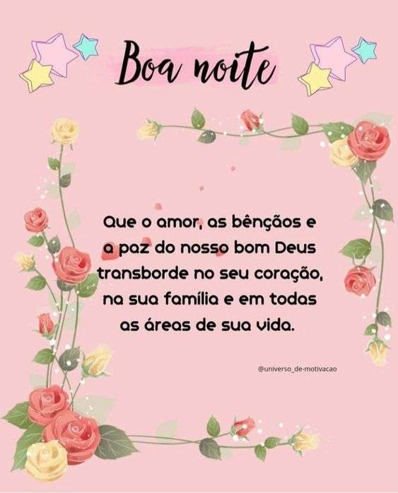 Frases bíblicas de boa noite