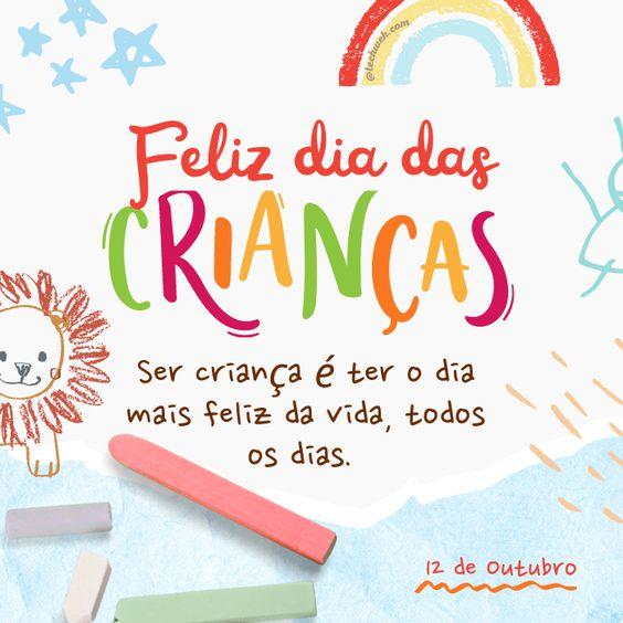 Feliz dia das crianças 2022